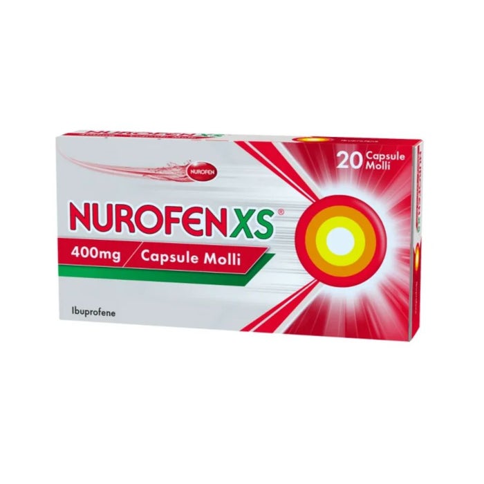 NUROFENXS*20CPS MOLLI 400MG