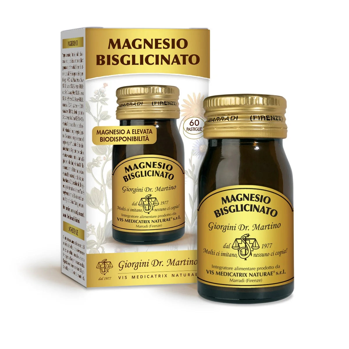 MAGNESIO BISGLICINATO 60 PASTIGLIE 500 MG