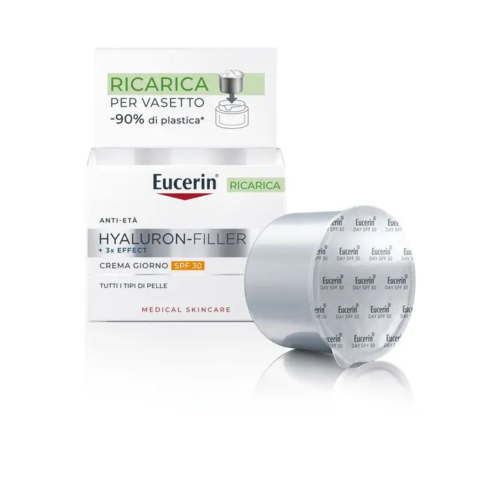 EUCERIN HYALURON-FILLER + 3X EFFECT CREMA GIORNO SPF30 RICARICA 50 ML