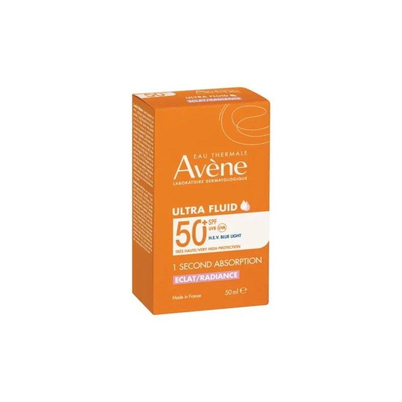 EAU THERMALE AVENE SOLARE ULTRA FLUID LUMINOSITA' SPF 50+ 50 ML