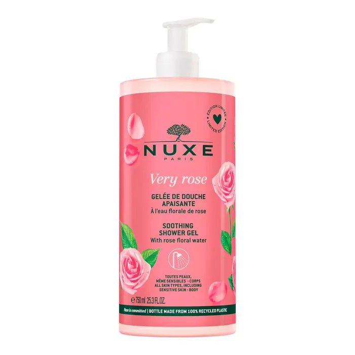 NUXE VERY ROSE SHOWER GEL 750 ML