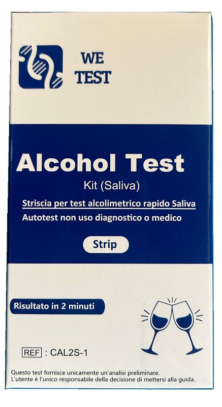 STRIP ALCOL TEST SALIVA CAL2S 1