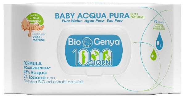 BIOGENYA BABY ECO NATURA ACQUA PURA 70 SALVIETTE