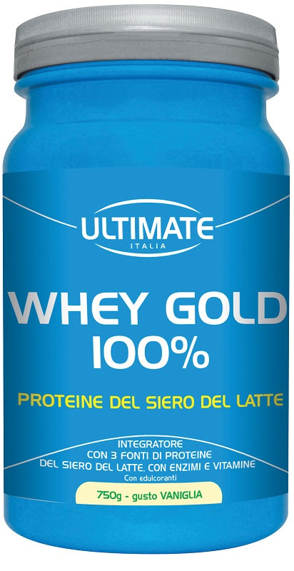 ULTIMATE WHEY GOLD 100 % VANIGLIA 750 G