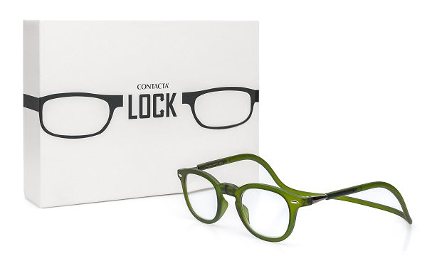 OCCHIALE PER PRESBIOPIA CONTACTA LOCK VERDE +2,50