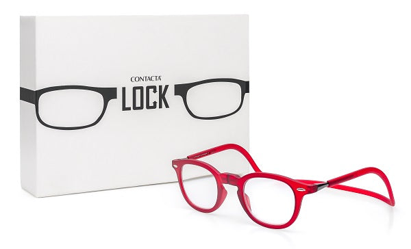 OCCHIALE PER PRESBIOPIA CONTACTA LOCK ROSSO +1,50