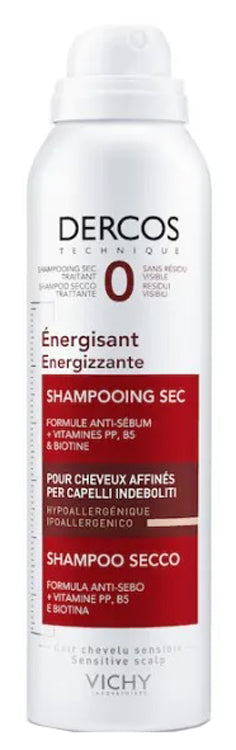 DERCOS TECHNIQUE SHAMPOO SECCO ENERGIZZANTE 150 ML 20