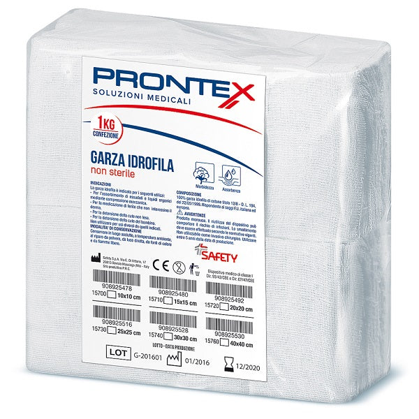 PRONTEX GARZA 10X10CM 1KG