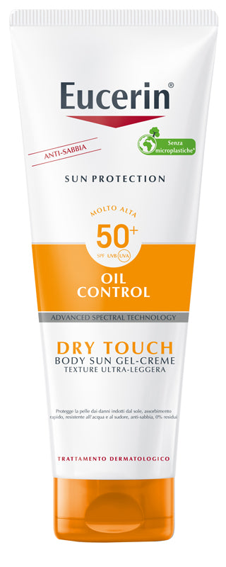 EUCERIN SUN PROTECTION OIL CONTROL DRY TOUCH SPF 50+ SUN GEL CREME 200 ML