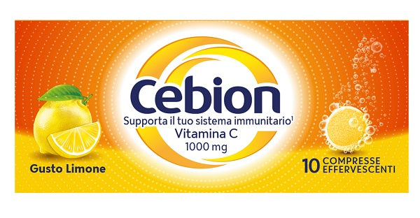CEBION EFFERVESCENTE VITAMINA C LIMONE 10 COMPRESSE