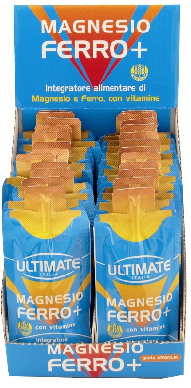 ULTIMATE MAGNESIO FERRO+ ARANCIO 24 PEZZI DA 30 ML