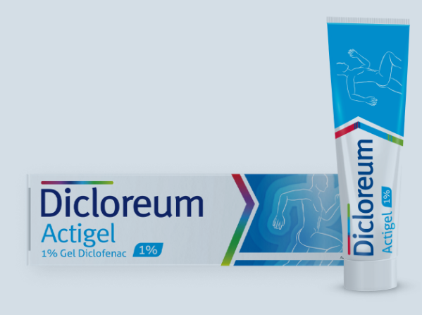 DICLOREUM ACTIGEL*GEL 100G 1%