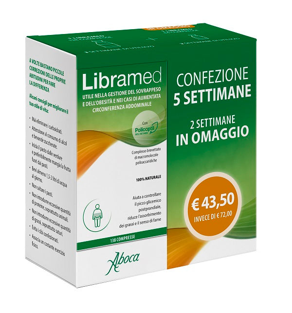 LIBRAMED TRATTAMENTO 5 SETTIMANE 138 + 84 COMPRESSE