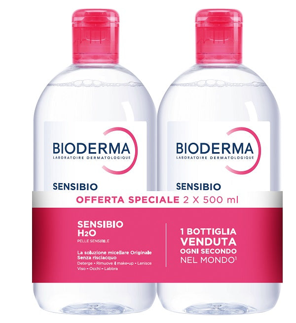 BIODERMA BIPACK SENSIBIO H20 2 X 500 ML 2026