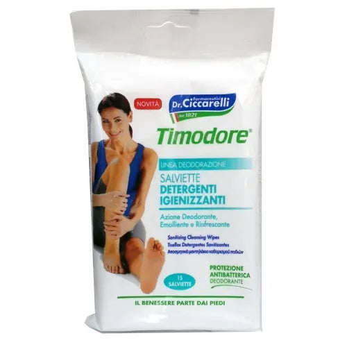 TIMODORE SALVIETTE DEODORANTI IGIENICHE 15 PEZZI