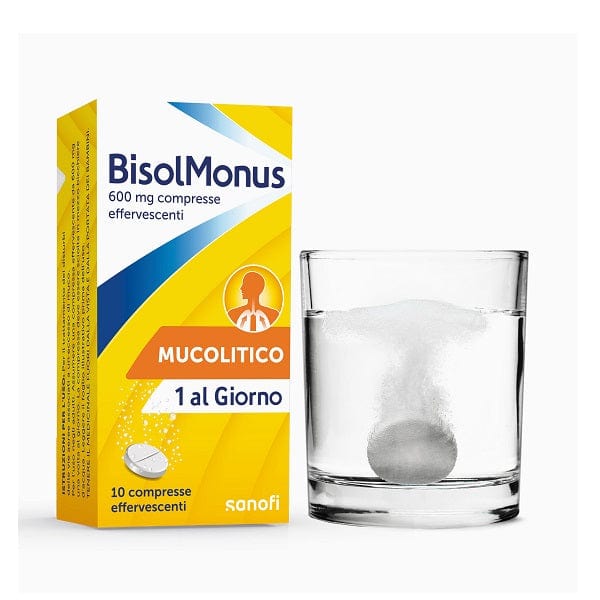 BISOLMONUS*10CPR EFF 600MG