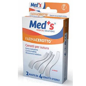 CEROTTO MEDS PER SUTURA 4X76 MM 8 PEZZI