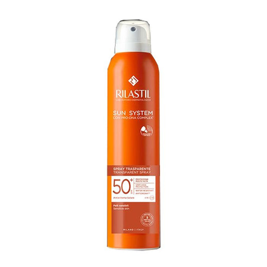 RILASTIL SUN SYSTEM TRASPARENT SPRAY SPF50+ 200 ML