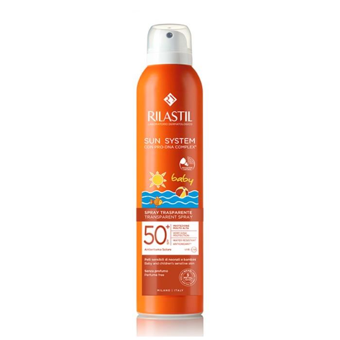 RILASTIL SUN SYSTEM BABY TRANSPARENT SPRAY SPF50+ 200 ML
