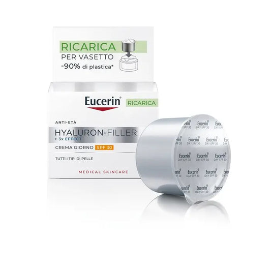 EUCERIN HYALURON-FILLER + 3X EFFECT CREMA GIORNO SPF30 RICARICA 50 ML