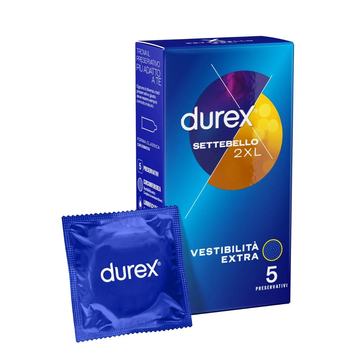 PROFILATTICO DUREX SETTEBELLO 2XL 5 PEZZI