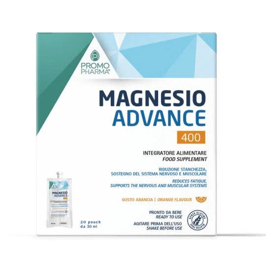 MAGNESIO ADVANCE 400 20 POUCH DA 30 ML