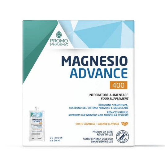 MAGNESIO ADVANCE 400 20 POUCH DA 30 ML