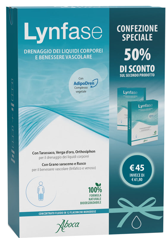 LYNFASE FLACONCINI CONFEZIONE SPECIALE 1+50% 1+1 DEL 989638477