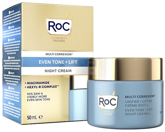 ROC MULTI CORREXION EVEN TONE + LIFT NIGHT CREAM 50 ML