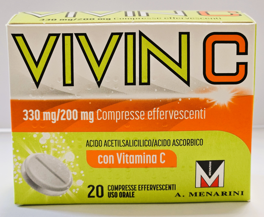 VIVIN C*20CPR EFF 330MG+200MG