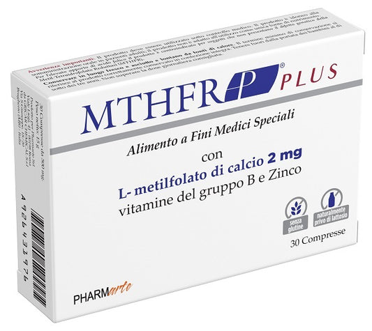 MTHFR-P PLUS 30 COMPRESSE SENZA GLUTINE NATURALMENTE PRIVO DI LATTOSIO
