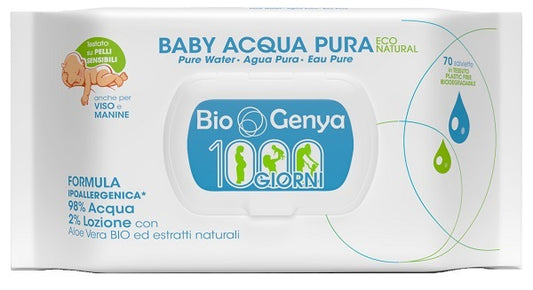 BIOGENYA BABY ECO NATURA ACQUA PURA 70 SALVIETTE
