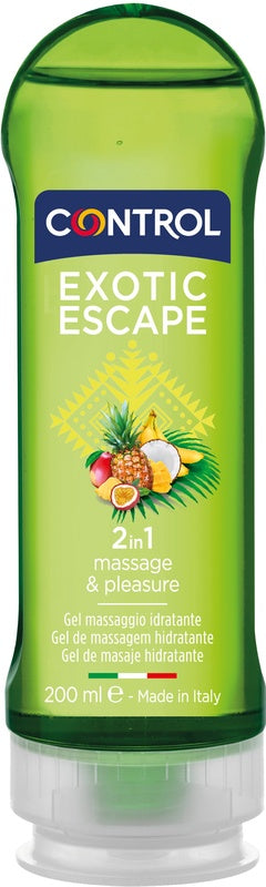 CONTROL GEL PER MASSAGGI EXOTIC ESCAPE 200 ML