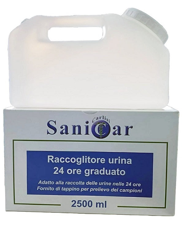 CONTENITORE PER URINA SANICAR 24H