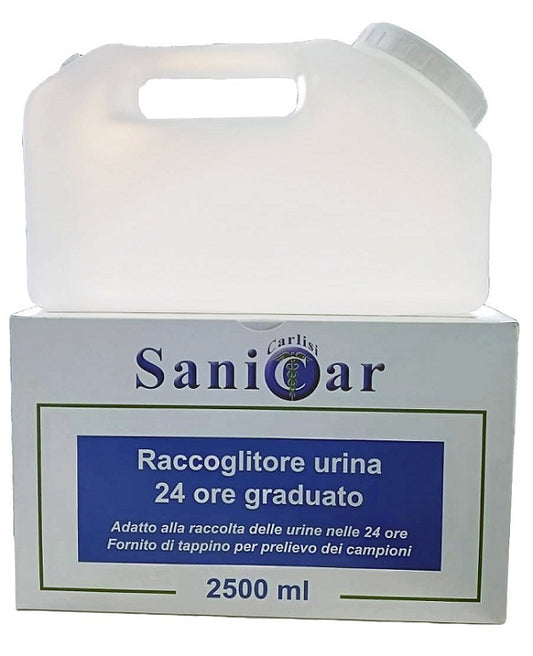 CONTENITORE PER URINA SANICAR 24H