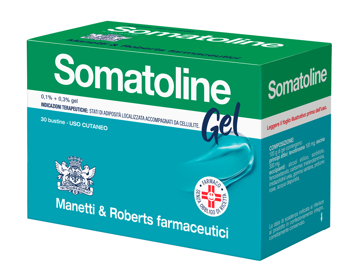 SOMATOLINE*GEL 30BUST 10G