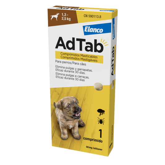 ADTAB*3CPR 56MG CANI 1,3-2,5KG