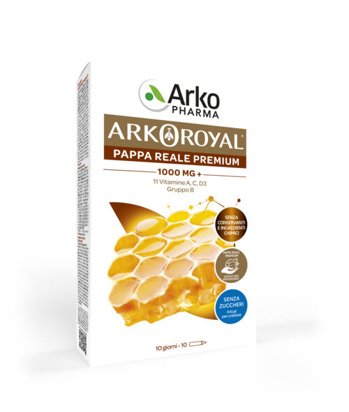 ARKOROYAL IMMUNITA' SENZA ZUCCHERO 10 FLACONCINI DA 15 ML