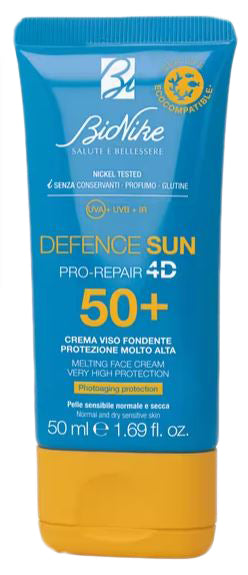 DEFENCE SUN 50+ CREMA VISO FONDENTE 50 ML