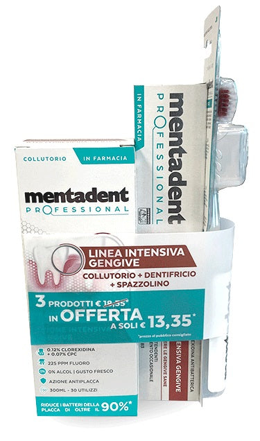 MENTADENT PROF BUNDLE 3 PEZZI