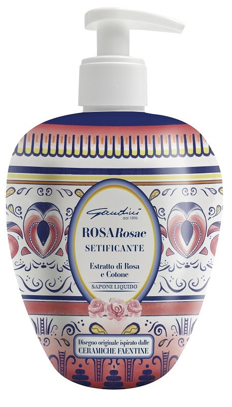 GANDINI SAPONE LIQUIDO FAENZA ROSA 500 ML