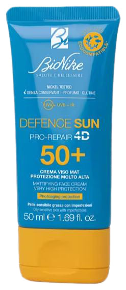 DEFENCE SUN 50+ CREMA VISO MAT 50 ML