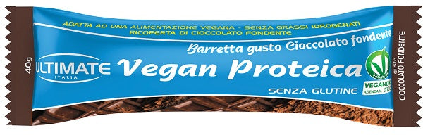 ULTIMATE BARRETTA VEGAN PROTEICA CIOCCOLATO FONDENTE 24 G