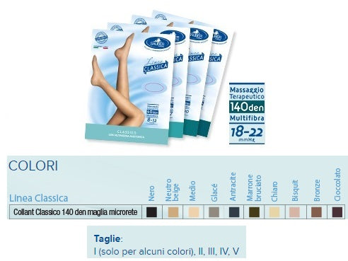 SAUBER COLLANT 140 DENARI MAGLIA MICRORETE NEUTRO BEIGE 3 LINEA CLASSICA