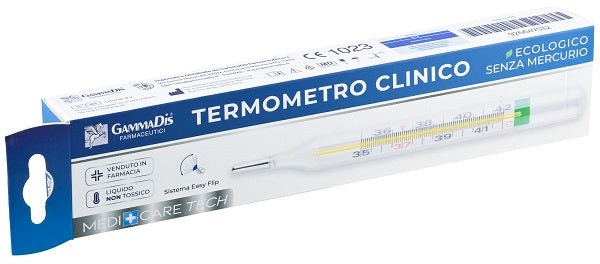 TERMOMETRO CLINICO ECOLOGICO SENZA MERCURIO 1 PEZZO MEDICARE