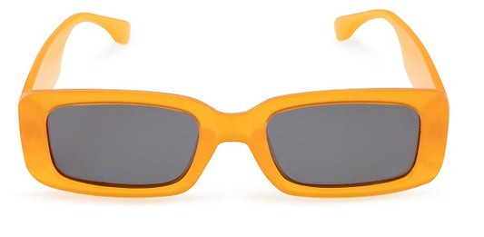 CONTACTA BOLD ARANCIO CON LENTE CELESTE SCURO OCCHIALE DA SOLE POLARIZZATO