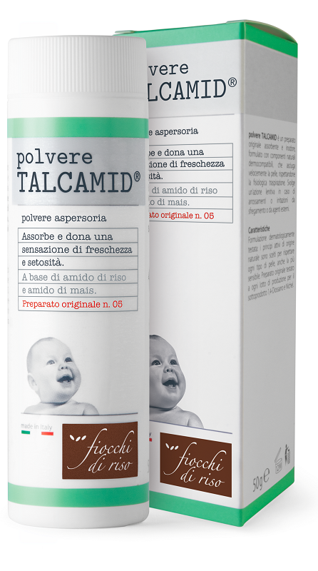 FIOCCHI DI RISO TALCAMID POLVERE 50 G