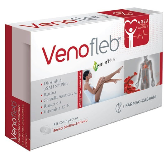 VENOFLEB 30 COMPRESSE SENZA GLUTINE SENZA LATTOSIO