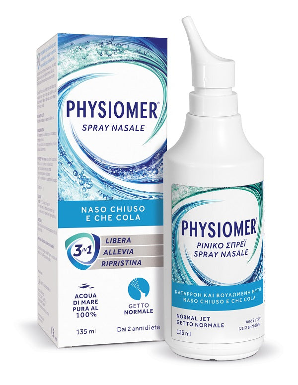 SPRAY NASALE PHYSIOMER GETTO NORMALE 135 ML