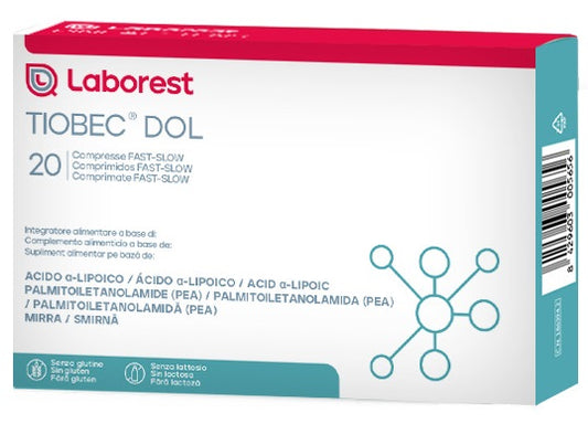 TIOBEC DOL 20 COMPRESSE DA 1455 MG